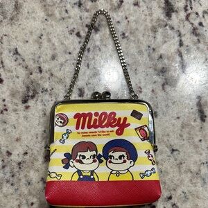 Others Follow Milky Red and Yellow Coin Purse